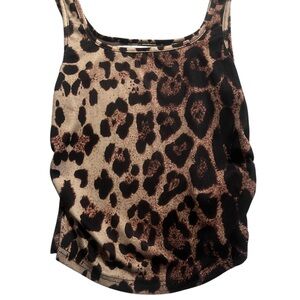 Leopard Print Women's Tank Top